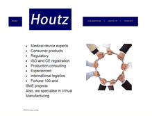 Tablet Screenshot of houtzlimited.com